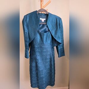 Emerald Green Dress - Laura Petites